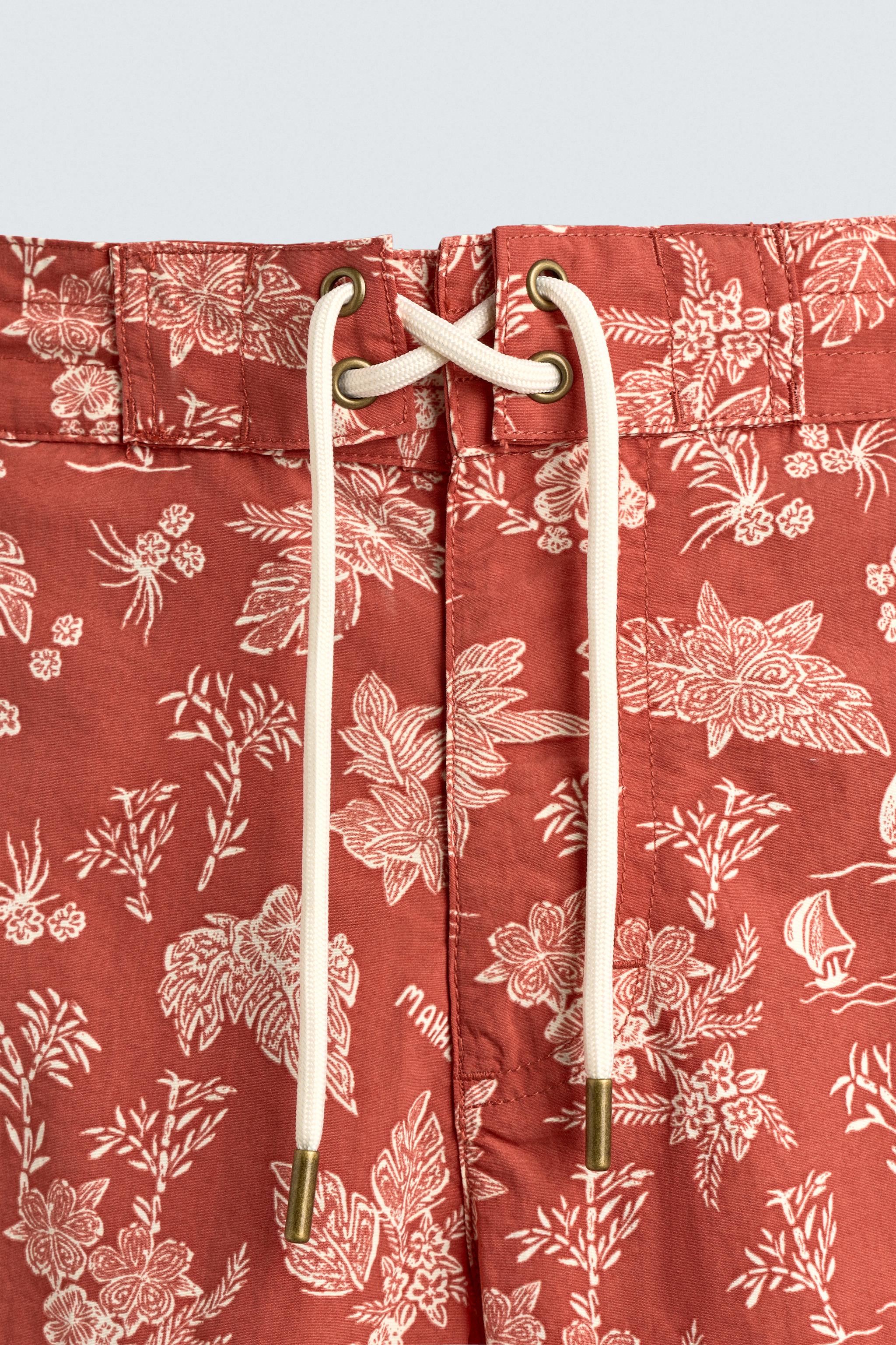 LONG FLORAL PRINT SWIMSUIT